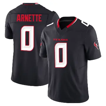 ＃0 Men's Damon Arnette Navy Limited Houston Texans Alternate Vapor F.U.S.E. Jersey
