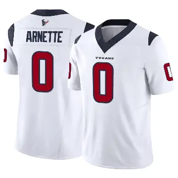 ＃0 Youth Damon Arnette White Limited Houston Texans Vapor F.U.S.E. Jersey