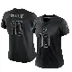 ＃10 Women's Davis Mills Black Limited Houston Texans Reflective Jersey