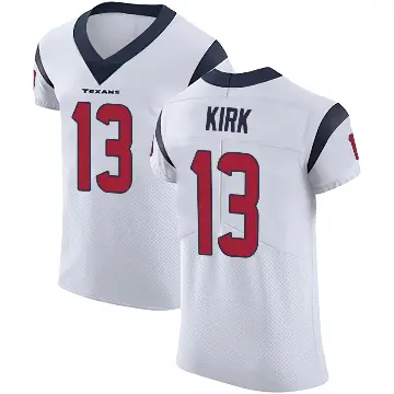 ＃13 Men's Christian Kirk White Elite Houston Texans Vapor Untouchable Jersey