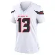 ＃13 Women's Braxton Miller White Game Houston Texans Jersey