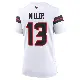 ＃13 Women's Braxton Miller White Game Houston Texans Jersey