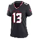 ＃13 Women's Christian Kirk Navy Game Houston Texans Team Jersey