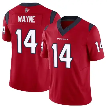 ＃14 Youth Jared Wayne Red Limited Houston Texans Vapor F.U.S.E. Jersey