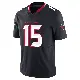 ＃15 Men's Ka'imi Fairbairn Navy Limited Houston Texans Alternate Vapor F.U.S.E. Jersey