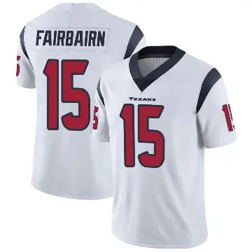 ＃15 Youth Ka'imi Fairbairn White Limited Houston Texans Vapor Untouchable Jersey