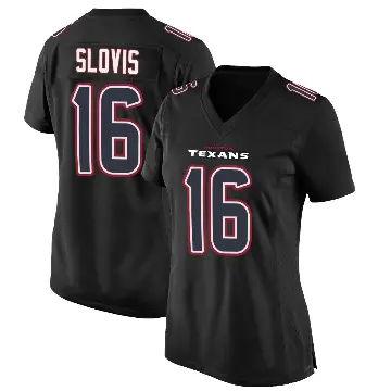 ＃16 Women's Kedon Slovis Black Game Houston Texans Fashion Jersey