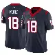 ＃18 Men's Graham Mertz Navy Limited Houston Texans Vapor F.U.S.E. Jersey