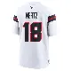 ＃18 Youth Graham Mertz White Game Houston Texans Jersey