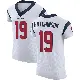 ＃19 Men's Xavier Hutchinson White Elite Houston Texans Vapor Untouchable Jersey