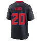 ＃20 Men's Jimmie Ward Navy Game Houston Texans 2nd Alternate Jersey