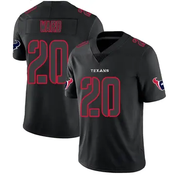 ＃20 Youth Jimmie Ward Black Impact Limited Houston Texans Jersey
