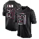 ＃21 Men's Nick Chubb Black Game Houston Texans Fashion Jersey