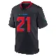 ＃21 Youth Nick Chubb Navy Game Houston Texans 2nd Alternate Jersey