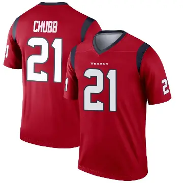 ＃21 Youth Nick Chubb Red Legend Houston Texans Jersey