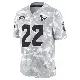 ＃22 Men's Arthur Maulet Arctic Camo Limited Houston Texans 2024 Salute to Service Jersey
