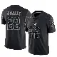 ＃22 Men's Arthur Maulet Black Limited Houston Texans Reflective Jersey