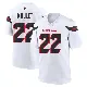 ＃22 Men's Arthur Maulet White Game Houston Texans Jersey
