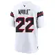 ＃22 Men's Arthur Maulet White Game Houston Texans Jersey