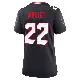 ＃22 Women's Arthur Maulet Navy Game Houston Texans Team Jersey