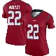 ＃22 Women's Arthur Maulet Red Legend Houston Texans Jersey