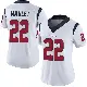 ＃22 Women's Arthur Maulet White Limited Houston Texans Vapor Untouchable Jersey