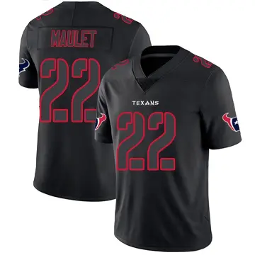 ＃22 Youth Arthur Maulet Black Impact Limited Houston Texans Jersey