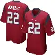 ＃22 Youth Arthur Maulet Red Game Houston Texans Alternate Jersey