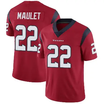 ＃22 Youth Arthur Maulet Red Limited Houston Texans Alternate Vapor Untouchable Jersey