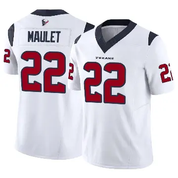 ＃22 Youth Arthur Maulet White Limited Houston Texans Vapor F.U.S.E. Jersey