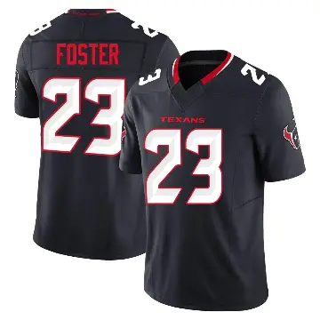 ＃23 Men's Arian Foster Navy Limited Houston Texans Alternate Vapor F.U.S.E. Jersey