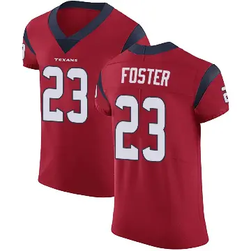 ＃23 Men's Arian Foster Red Elite Houston Texans Alternate Vapor Untouchable Jersey