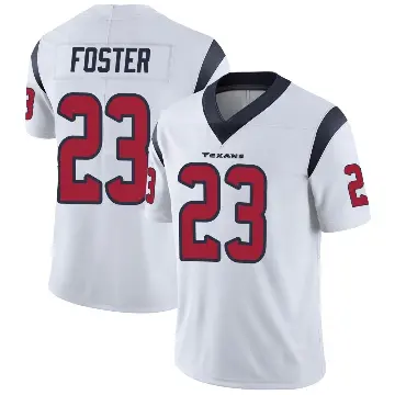 ＃23 Men's Arian Foster White Limited Houston Texans Vapor Untouchable Jersey