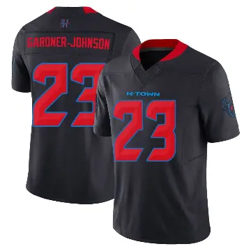 ＃23 Men's C.J. Gardner-Johnson Navy Limited Houston Texans 2nd Alternate Vapor F.U.S.E. Jersey
