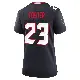 ＃23 Women's Arian Foster Navy Game Houston Texans Team Jersey