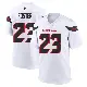 ＃23 Youth Arian Foster White Game Houston Texans Jersey