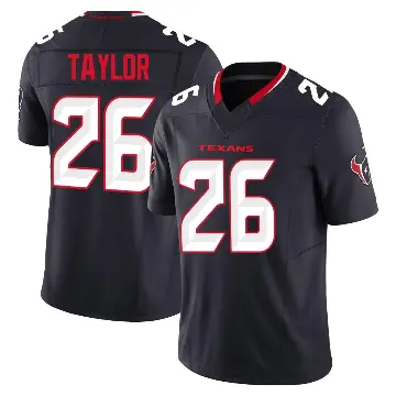 ＃26 Youth J.J. Taylor Navy Limited Houston Texans Alternate Vapor F.U.S.E. Jersey