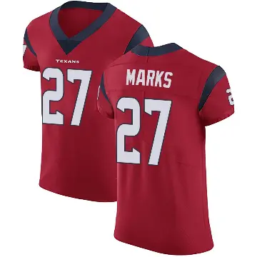 ＃27 Men's Woody Marks Red Elite Houston Texans Alternate Vapor Untouchable Jersey