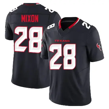 ＃28 Men's Joe Mixon Navy Limited Houston Texans Alternate Vapor F.U.S.E. Jersey