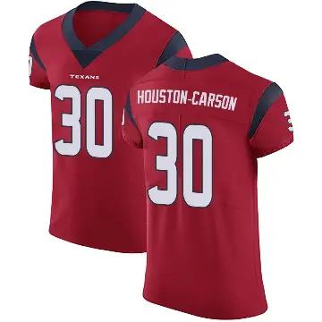 ＃30 Men's DeAndre Houston-Carson Red Elite Houston Texans DeAndre -Carson Alternate Vapor Untouchable Jersey