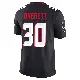 ＃30 Youth Anthony Averett Navy Limited Houston Texans Alternate Vapor F.U.S.E. Jersey