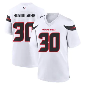 ＃30 Youth DeAndre Houston-Carson White Game Houston Texans DeAndre -Carson Jersey