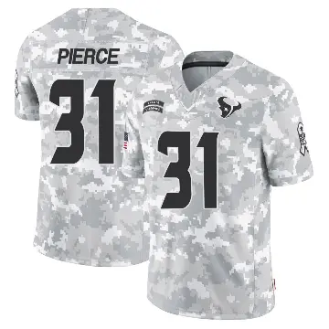 ＃31 Youth Dameon Pierce Arctic Camo Limited Houston Texans 2024 Salute to Service Jersey