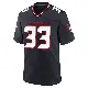 ＃33 Men's Dare Ogunbowale Navy Game Houston Texans Team Jersey