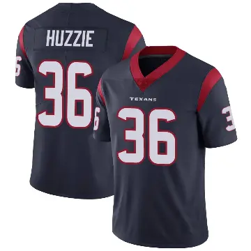 ＃36 Youth Alijah Huzzie Navy Blue Limited Houston Texans Team Color Vapor Untouchable Jersey