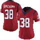 ＃38 Women's Keydrain Calligan Red Limited Houston Texans Alternate Vapor Untouchable Jersey