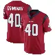 ＃40 Men's Austin Brinkman Red Limited Houston Texans Alternate Vapor Untouchable Jersey
