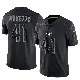 ＃41 Men's Damon Arnette Black Limited Houston Texans Reflective Jersey