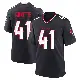 ＃41 Men's Damon Arnette Navy Game Houston Texans Team Jersey