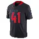 ＃41 Men's Damon Arnette Navy Limited Houston Texans 2nd Alternate Vapor F.U.S.E. Jersey